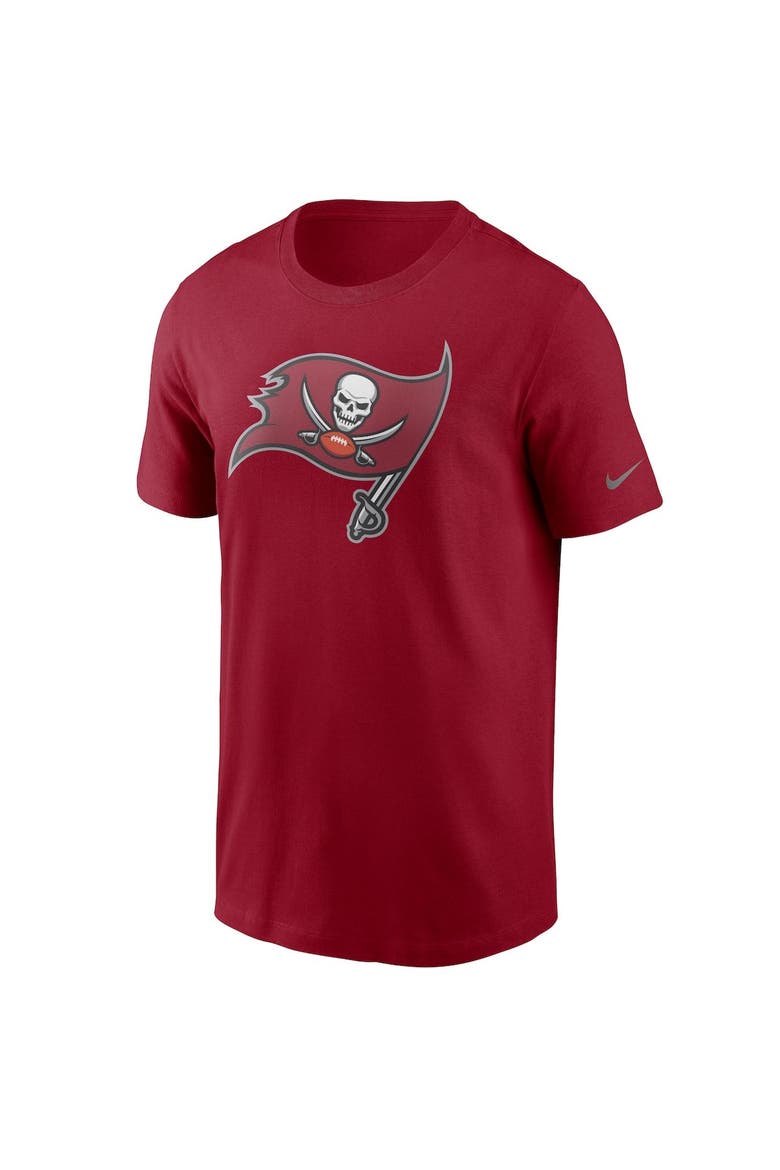Men's Nike Red Tampa Bay Buccaneers Primary Logo T-Shirt, Alternate, color, RED
