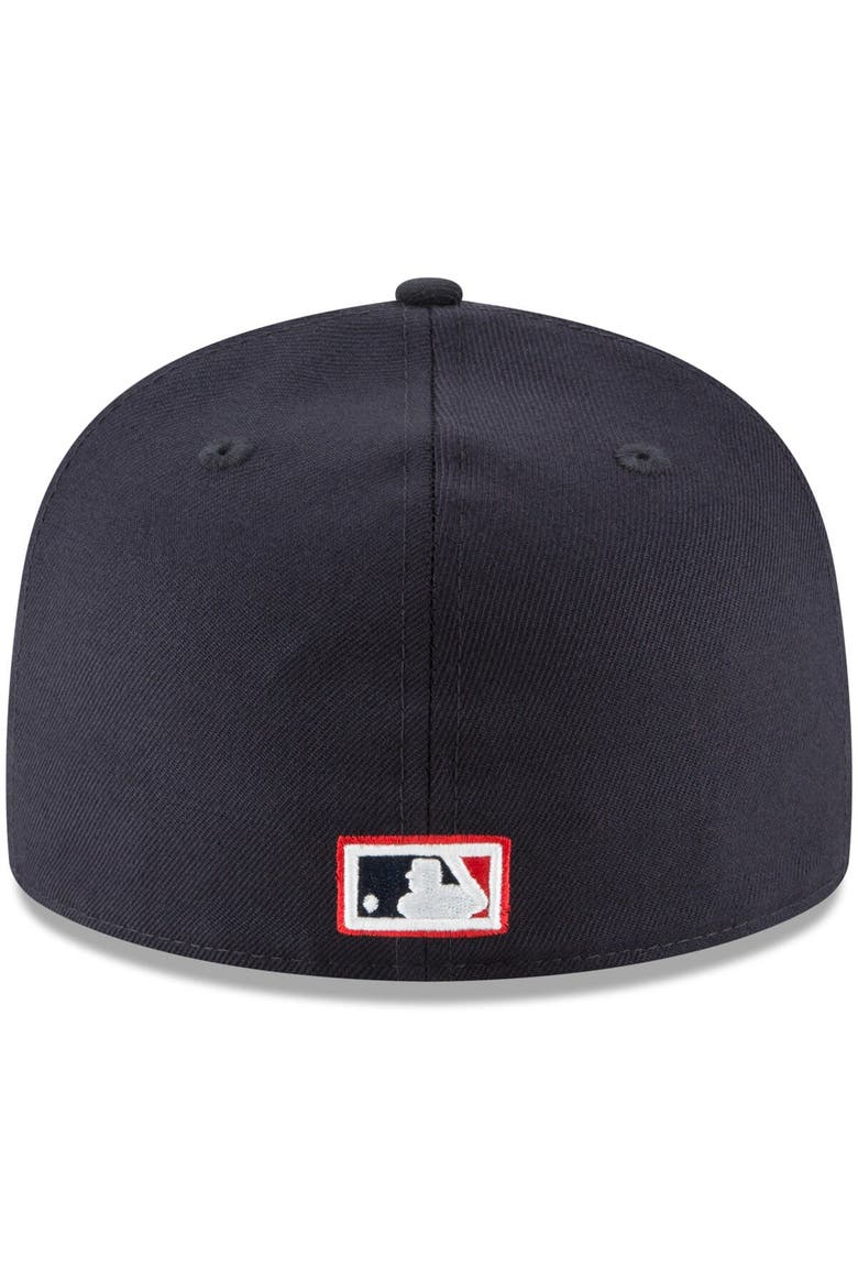 Men's New Era Navy Boston Red Sox Cooperstown Collection Wool 59FIFTY Fitted Hat, Alternate, color, Navy