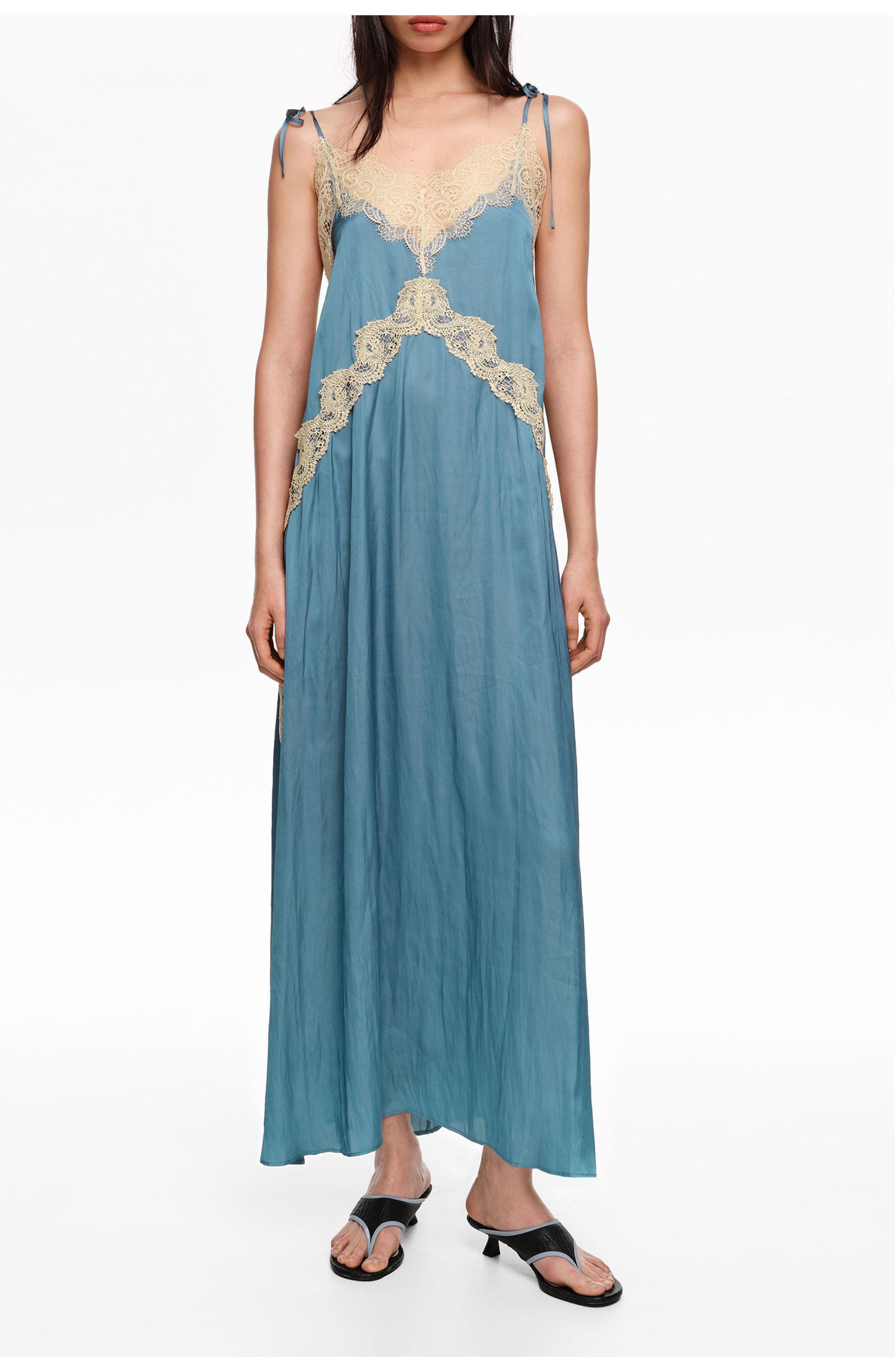 Lace Fluid Dress - image 3