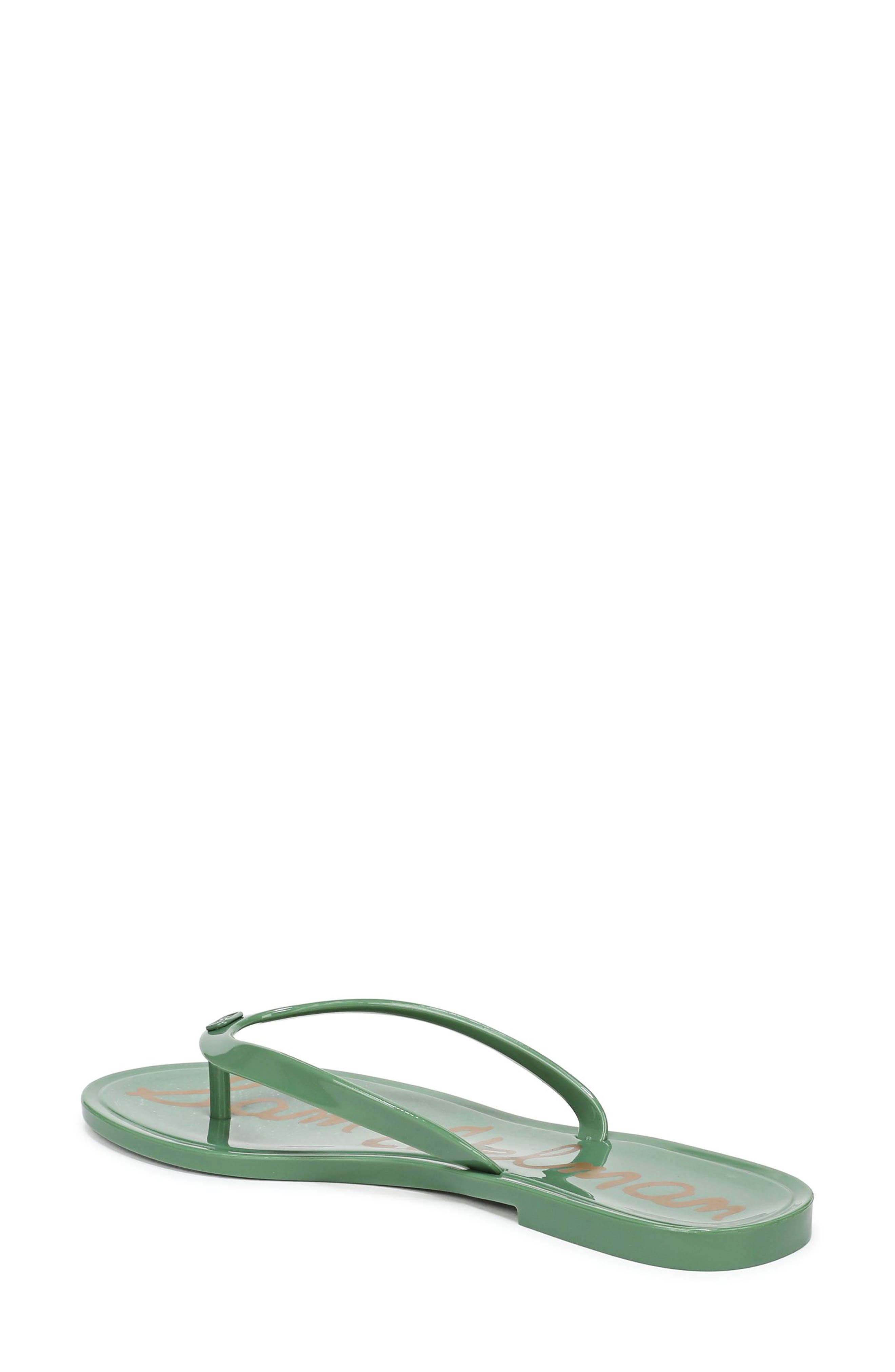 Dean Flip Flop, Alternate, color, GREEN GARDEN