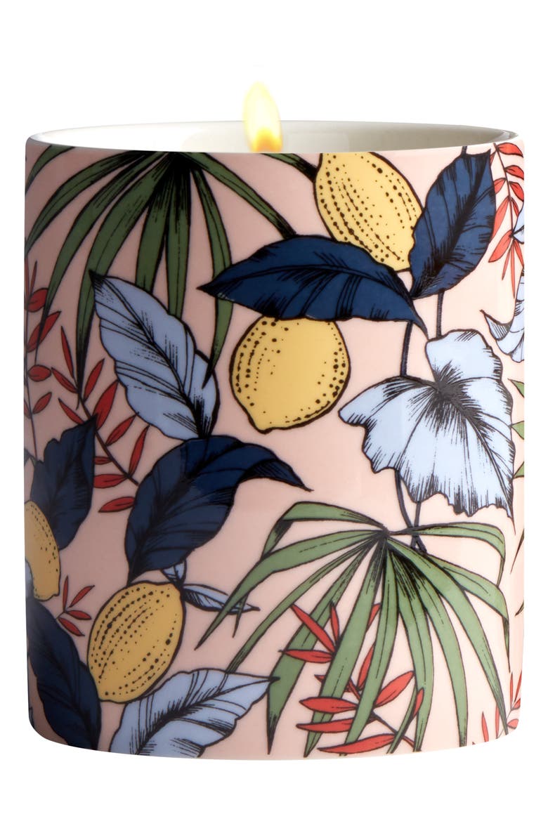 L'or de Seraphine Mansour Marrakech Small Ceramic Jar Candle, Alternate, color,