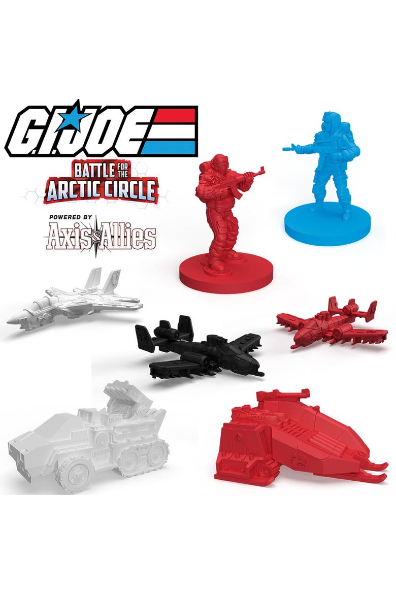 G I Joe Battle For The Arctic Circle Board Game, Alternate, color, Multicolored