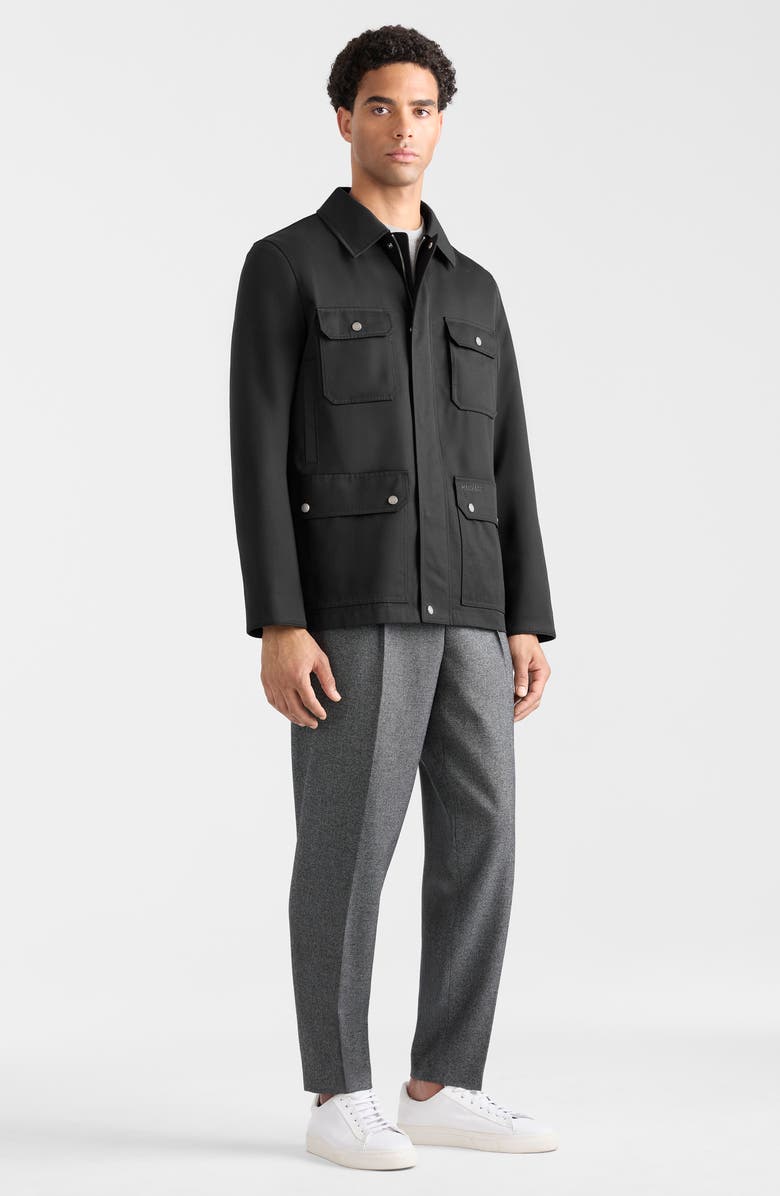 Mackage Bruno Water Resistant Chore Jacket, Alternate, color, Black