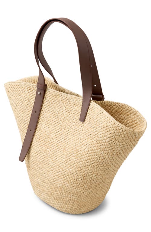 Lie Studio Lié Studio The Large Bianca Woven Raffia Tote