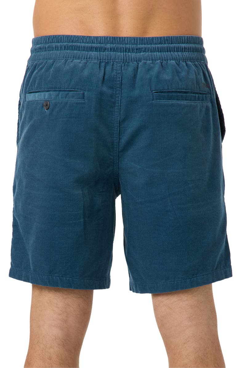 O'Neill OG Corduroy Drawstring Shorts, Alternate, color, Blue Fusion