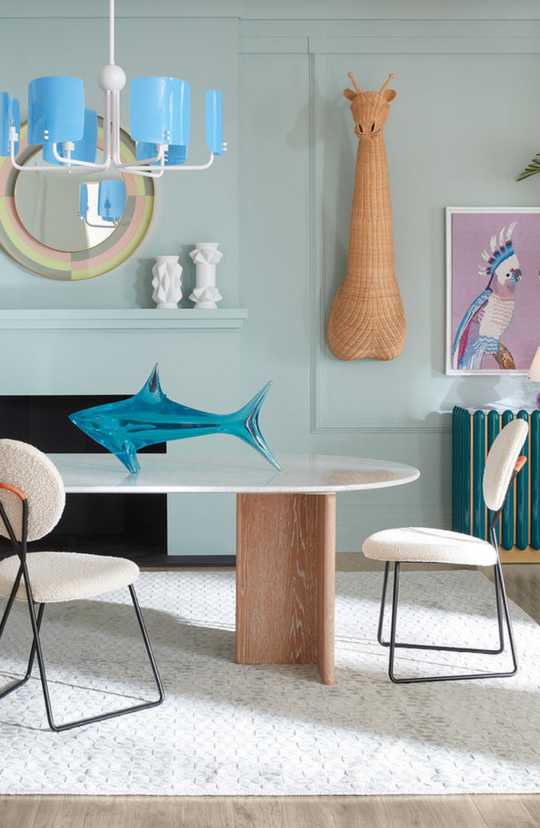 Jonathan Adler Acrylic Shark Sculpture, Alternate, color, 