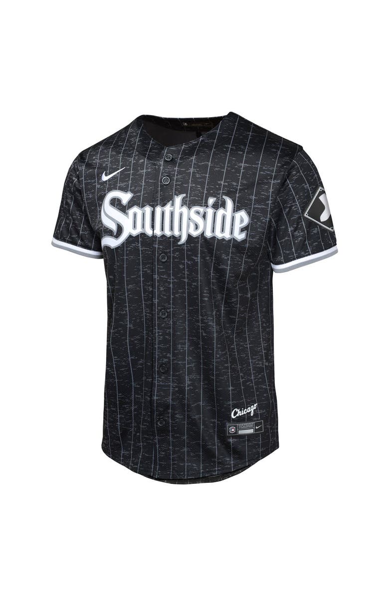 Nike Youth Nike Black Chicago White Sox City Connect Limited Jersey, Alternate, color,