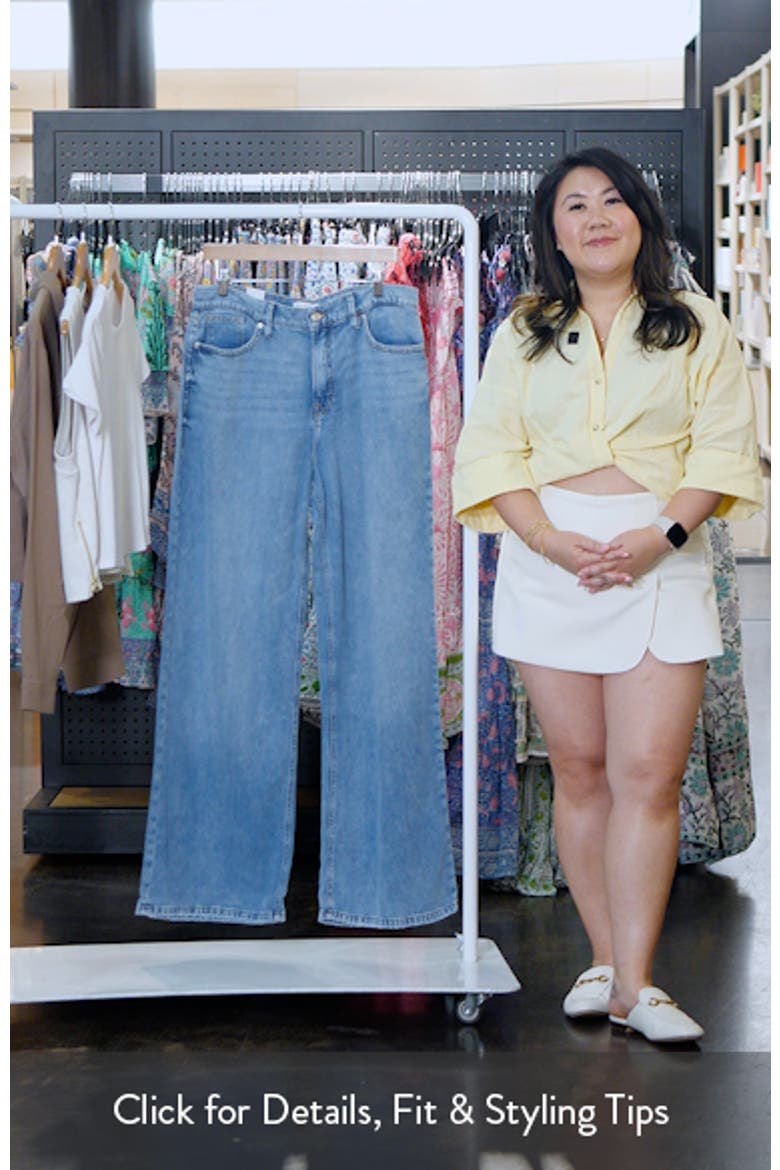 Weightless Good Standard Ease Wide Leg Jeans video