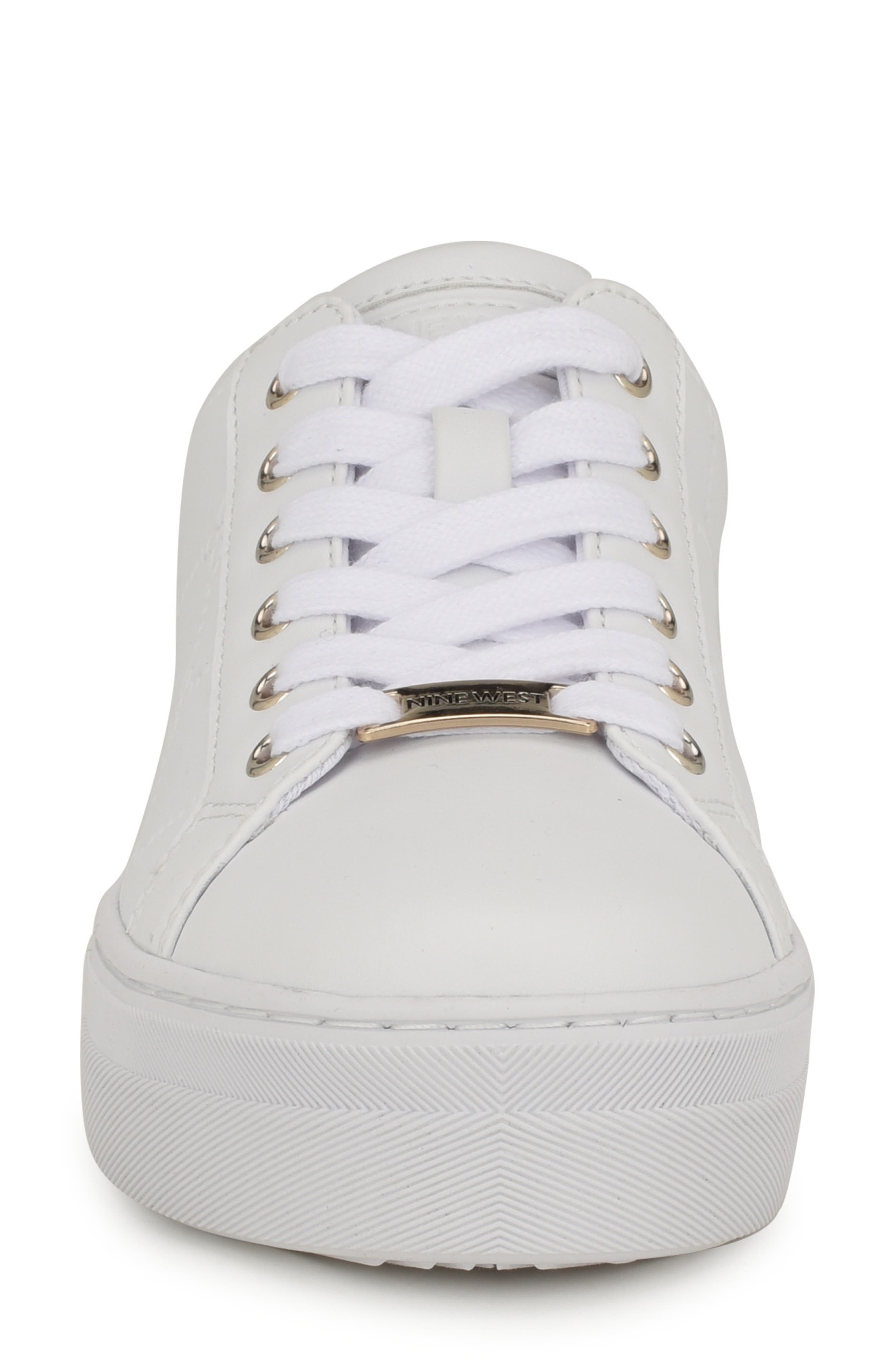 Nine West Gatsby Platform Sneaker, Alternate, color, 