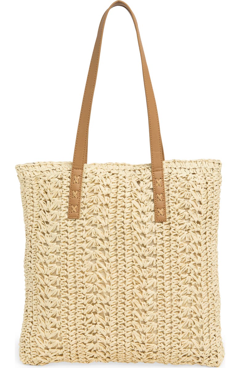 Lulla Collection by Bindya Straw Shoulder Bag | Nordstromrack