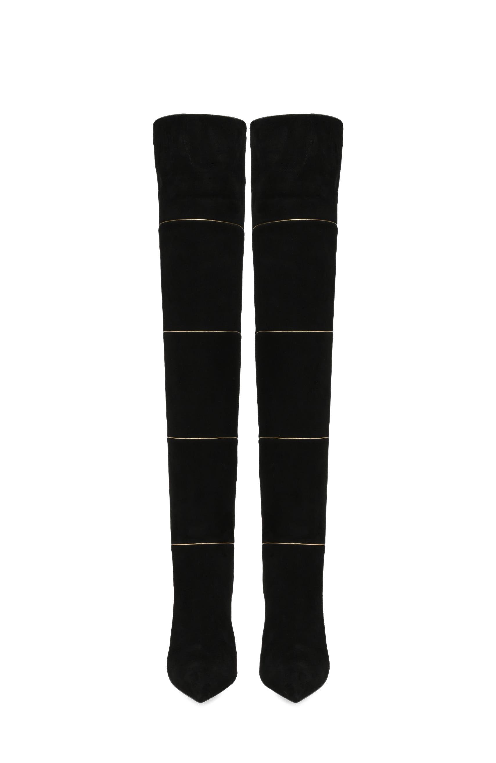 Clarice Boots, Alternate, color, Black  Calf