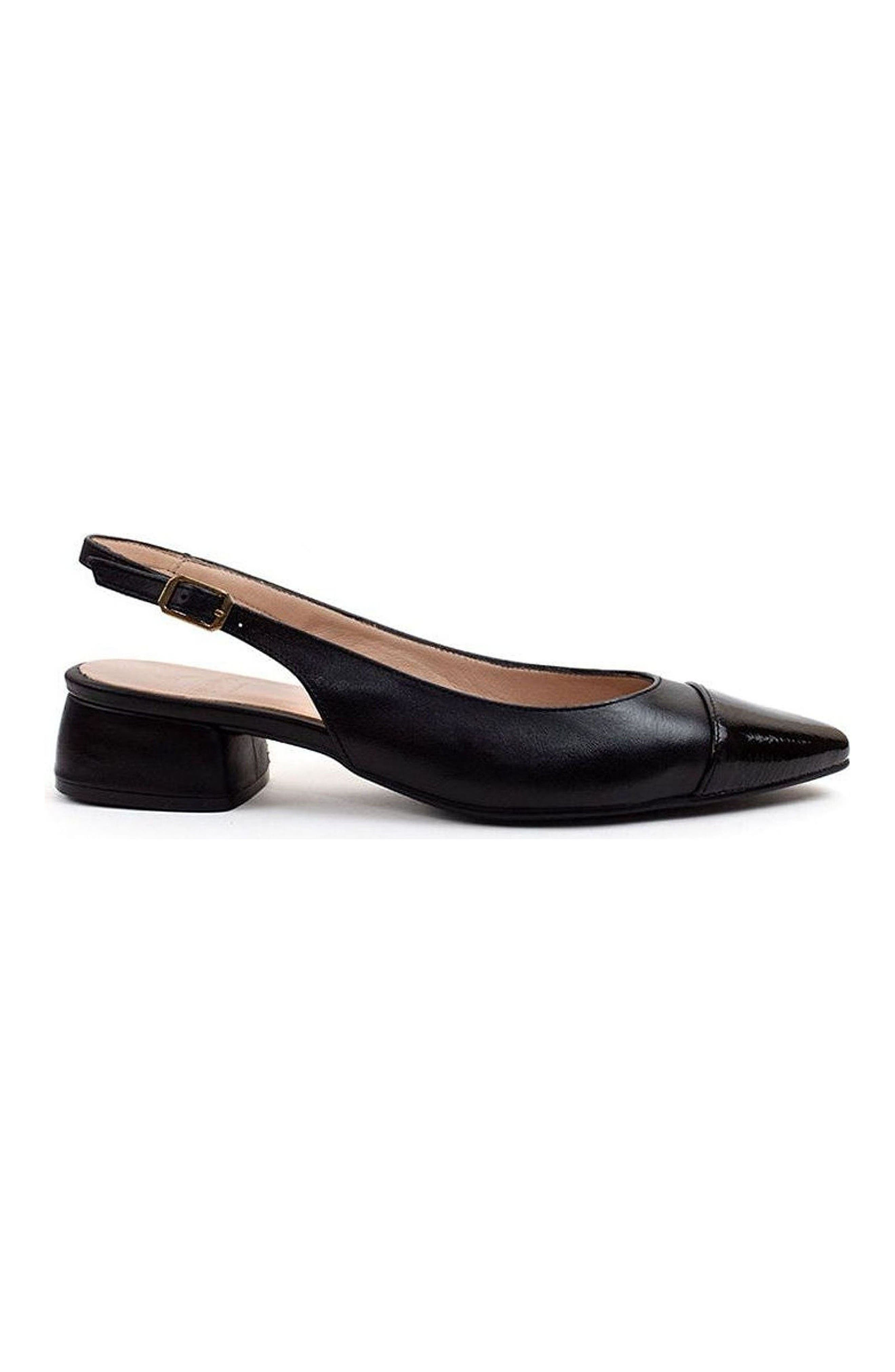 Berta Slingback, Alternate, color, Black