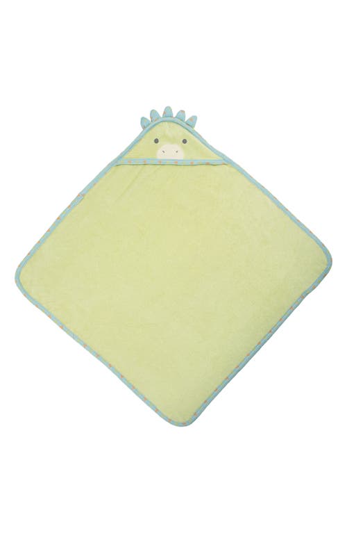 Stephen Joseph Kids' Hooded Bath Towel In Green