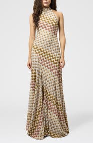 Missoni Halter Neck Maxi Dress
