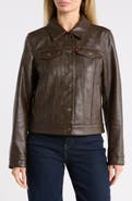 Levi's Faux Leather Trucker Jacket