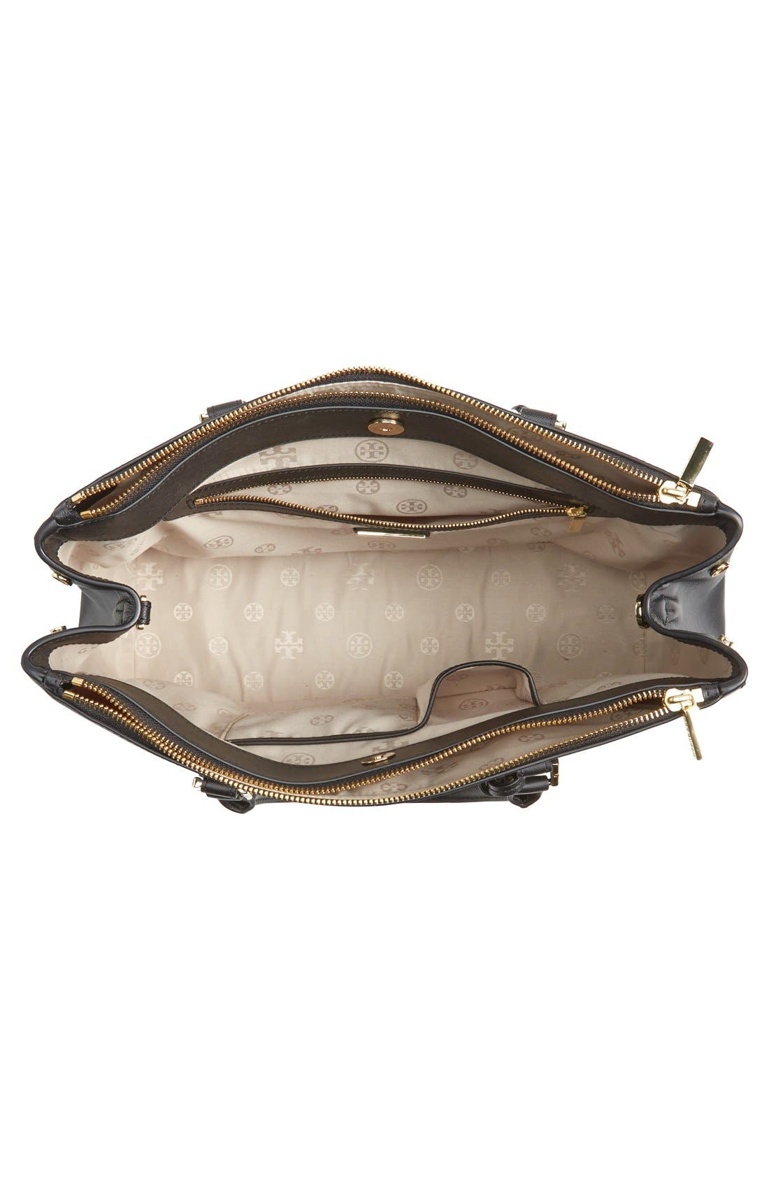 Tory Burch 'Robinson' Double Zip Tote, Alternate, color, 