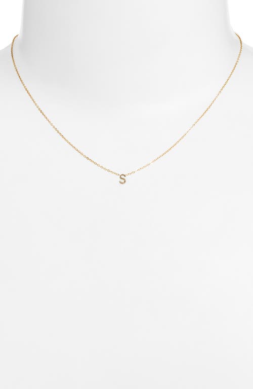 Set & Stones Cheyenne Initial Pendant Necklace