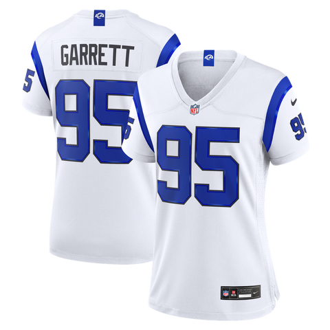 Women's Nike Myles Garrett Los Angeles Rams Fearsome White Game Jersey
