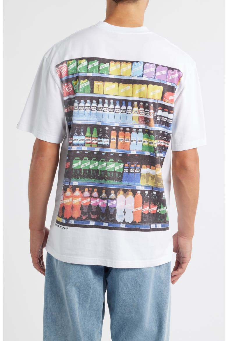 Aisle Closed Graphic T-Shirt, Alternate, color, WHITE