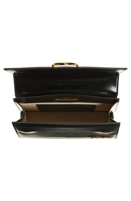 Jacquemus Le Grand Bambino Leather Shoulder Bag In Black 990