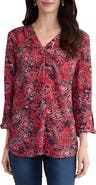 Jones New York Paisley Print Tunic