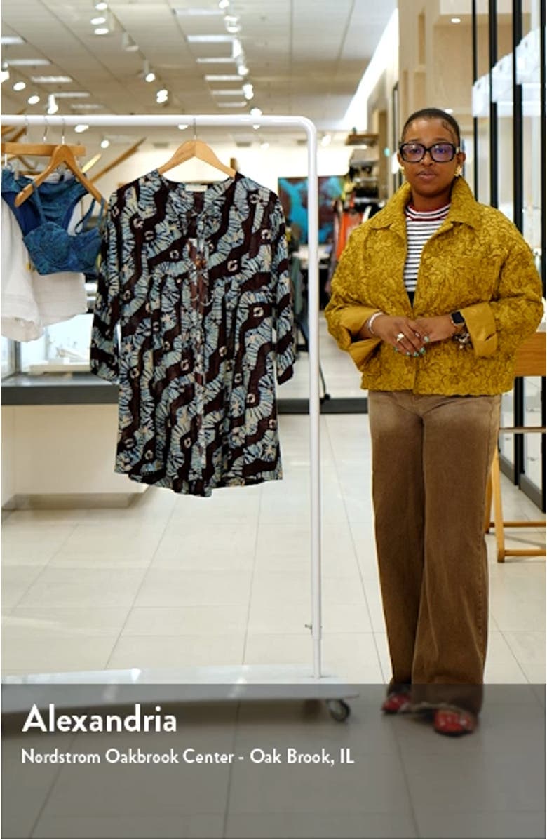 Rainn Cotton Blend Cover-Up Dress, sales video thumbnail