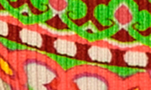 Bca By Rebecca Virtue Moroccan Tile Hipster Bikini Bottoms In Pink