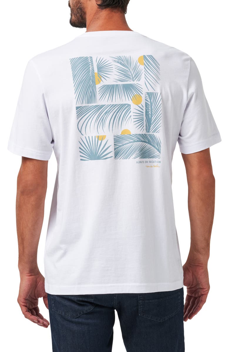 TravisMathew Side Order Graphic T-Shirt, Alternate, color, White