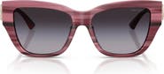 Jimmy Choo 54mm Gradient Pillow Sunglasses