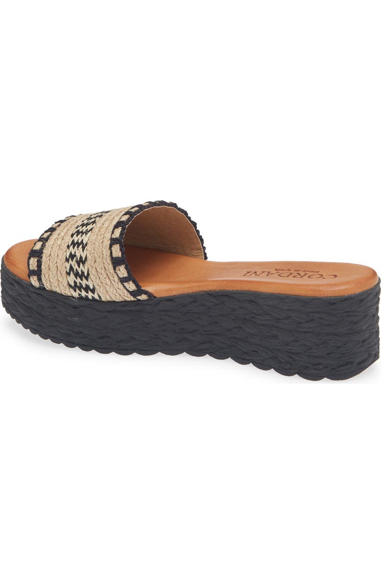 Cordani Brylee Platform Sandal, Alternate, color, Black