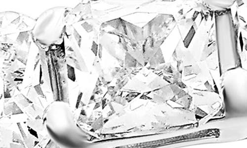 Suzy Levian Cushion Cut Cubic Zirconia Eternity Band Ring