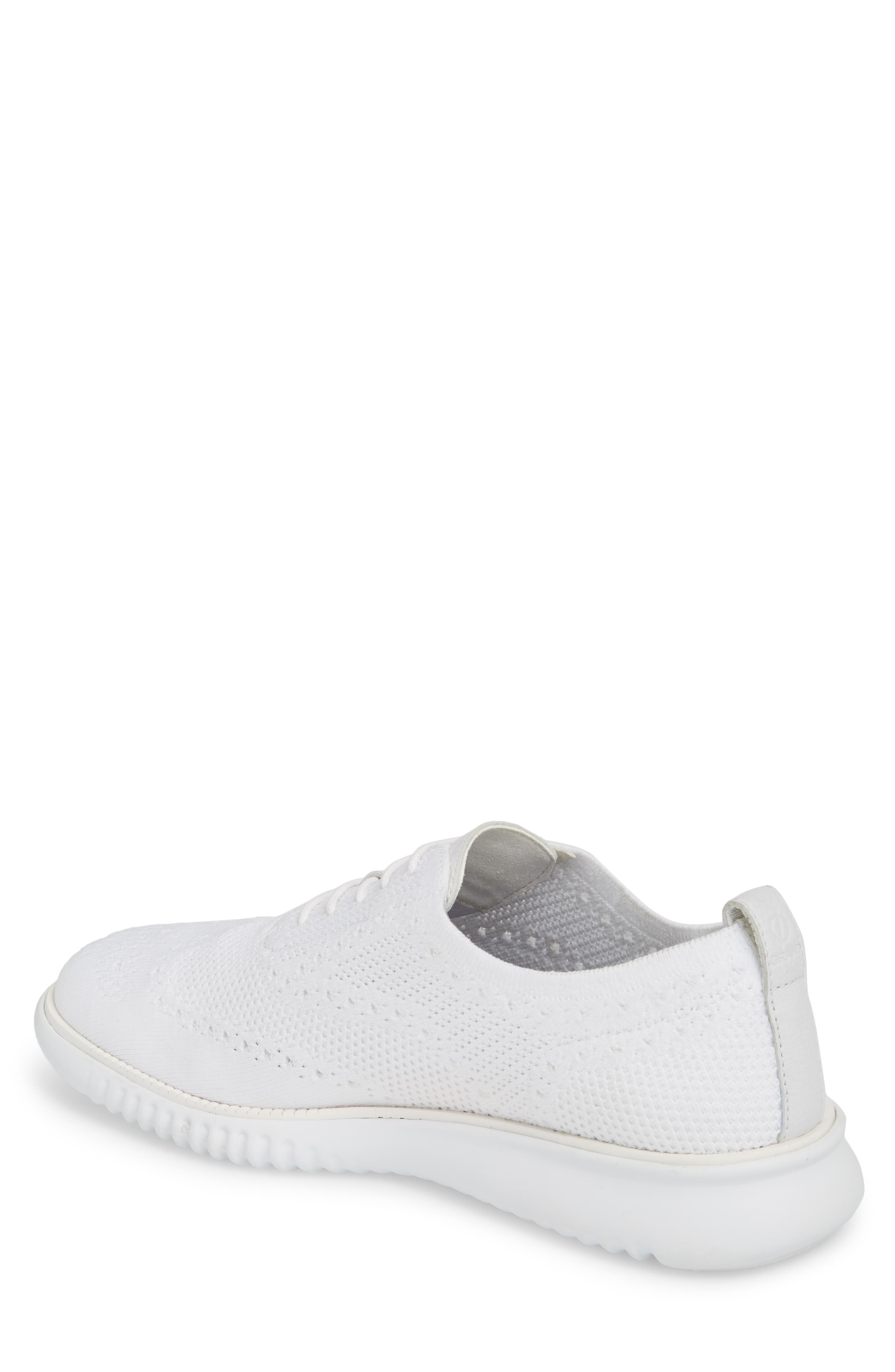 2.ZeroGrand Stitchlite Water Resistant Wingtip, Alternate, color, OPTIC WHITE