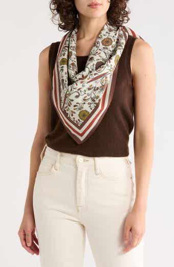 Soft Floral Scarf