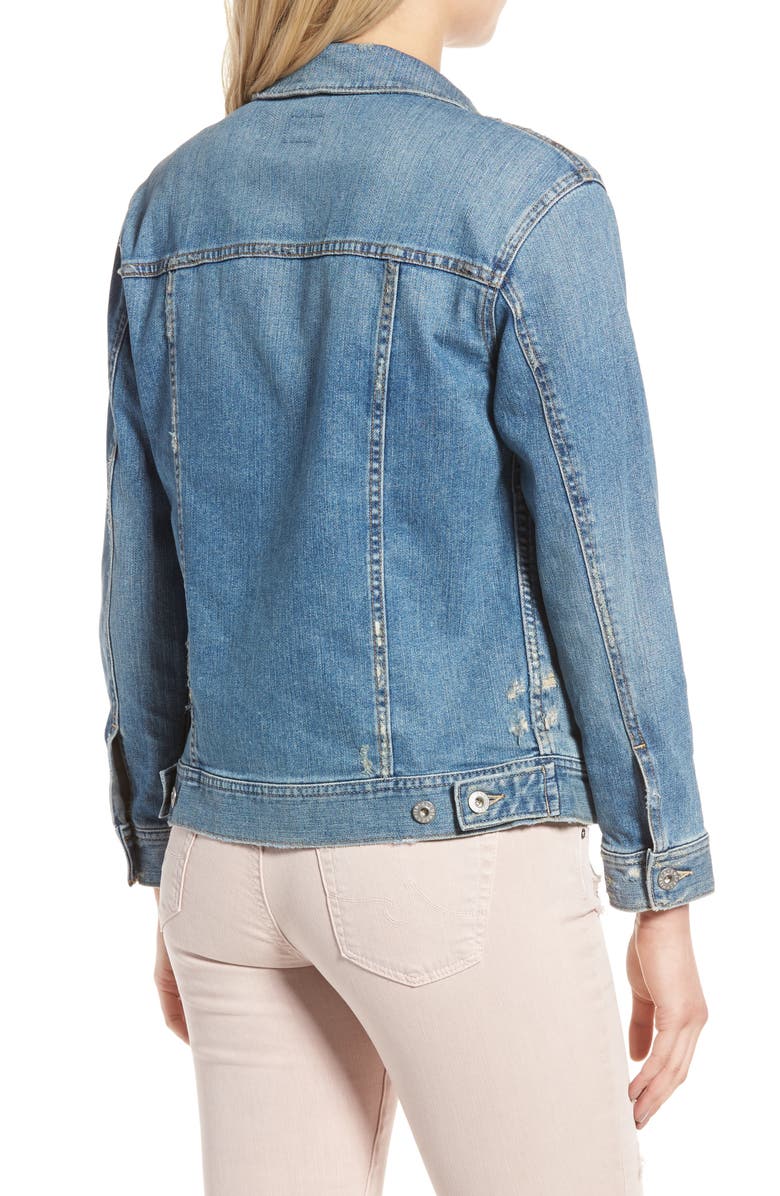 AG The Nancy Boyfriend Denim Jacket, Alternate, color,