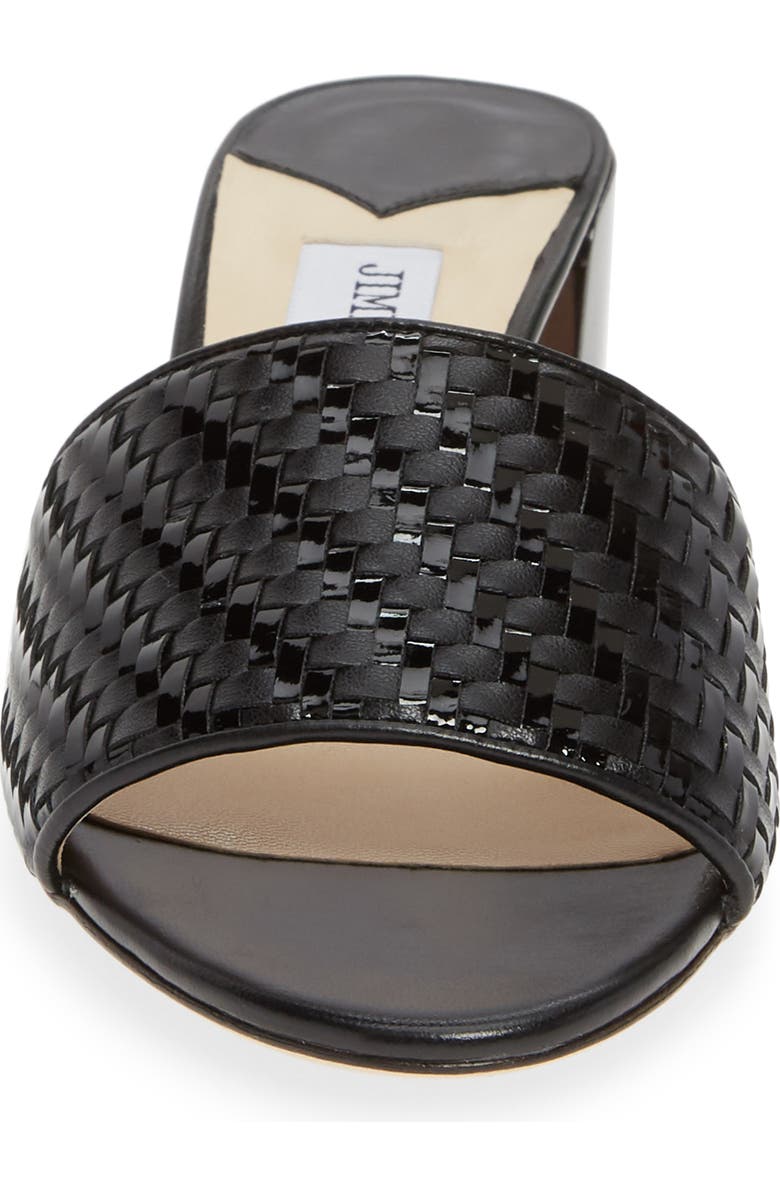 Jimmy Choo Joni Woven Slide Sandal, Alternate, color,
