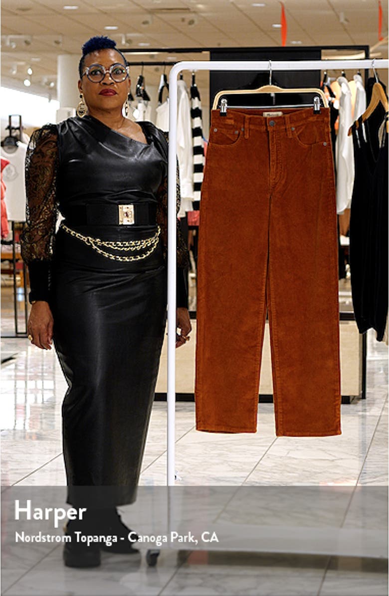 The Perfect Vintage Wide-Leg Corduroy Pants, sales video thumbnail