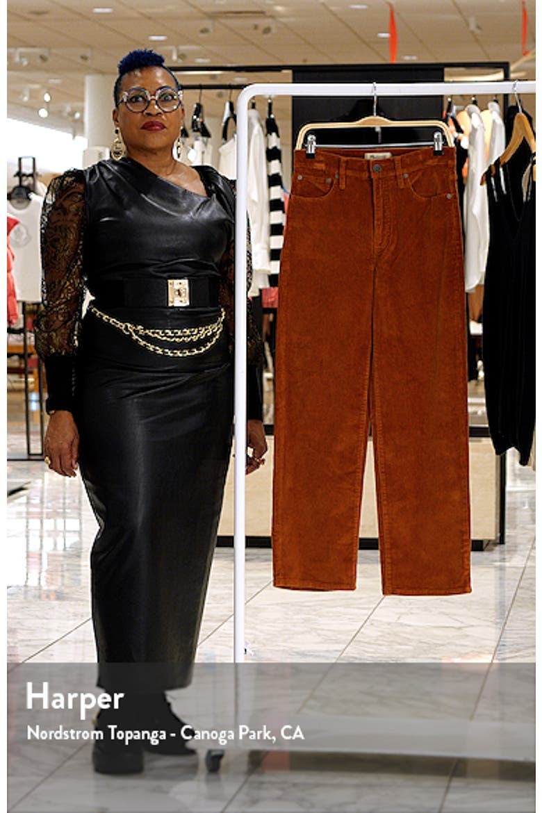 The Perfect Vintage Wide-Leg Corduroy Pants video