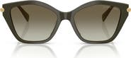 Michael Kors 52mm Catskills Gradient Irregular Sunglasses