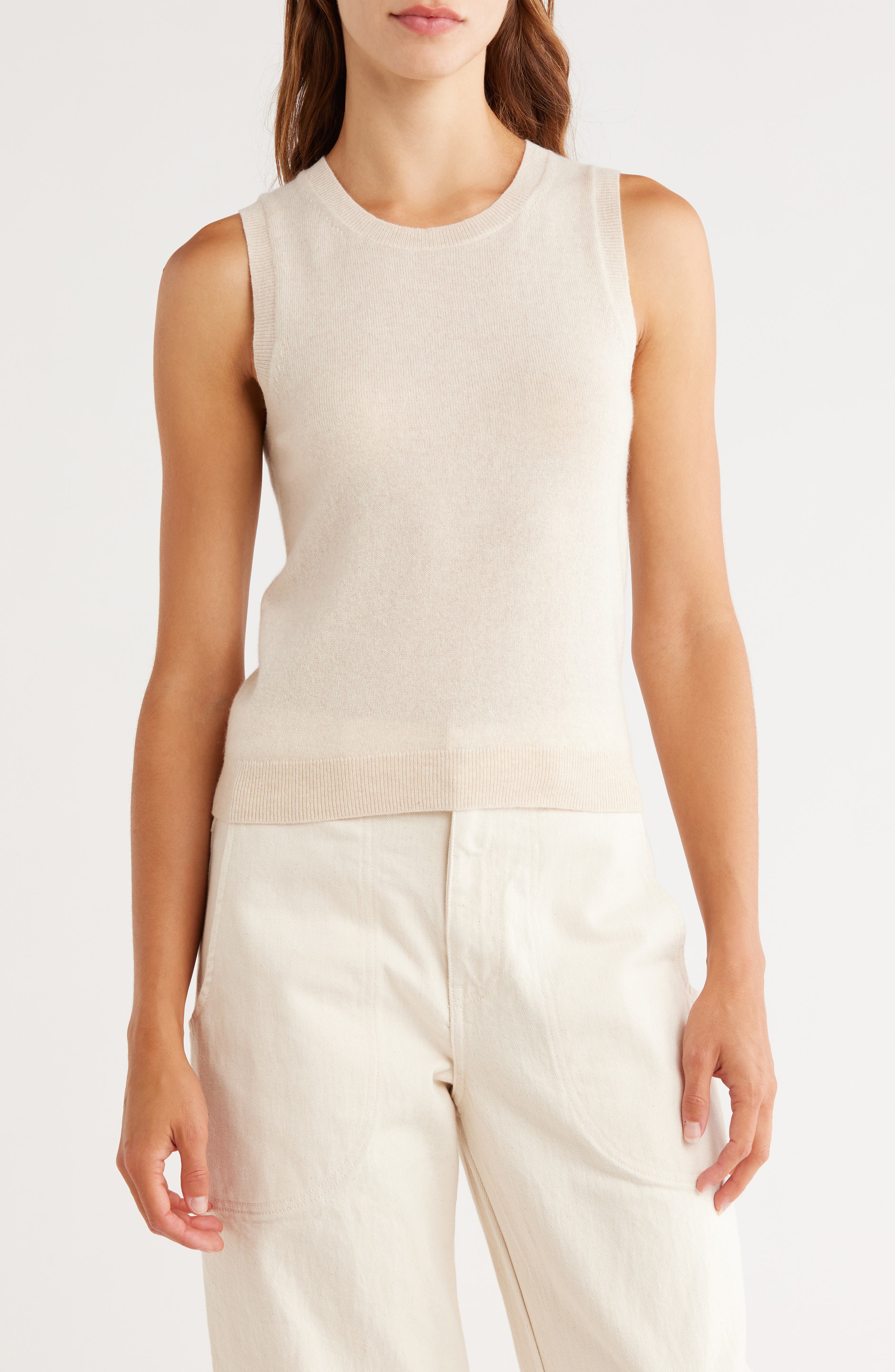 TWP Jenny's Sleeveless Cashmere Top