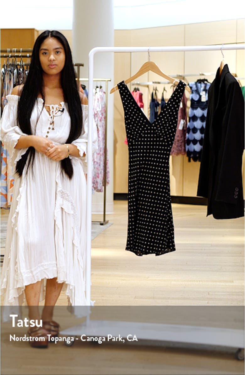 Juanita Polka Dot Minidress, sales video thumbnail