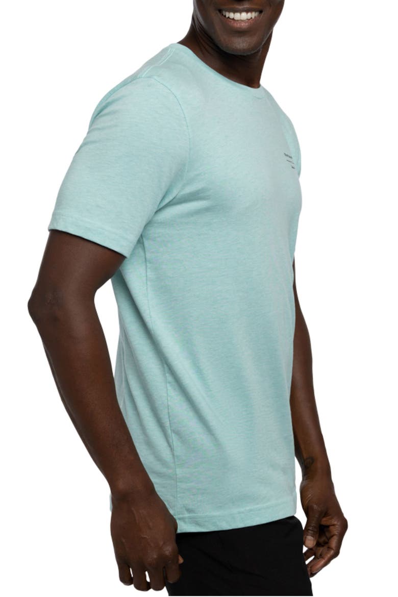 Fun to be Had Logo Graphic Tee, Alternate, color, HEATHER TURQUOISE