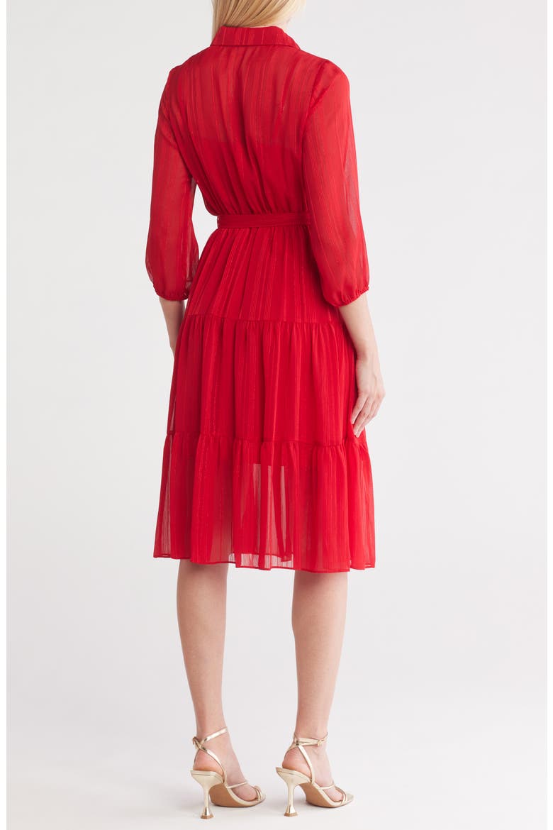 Button Front Dress, Alternate, color, RED RIDING HOOD