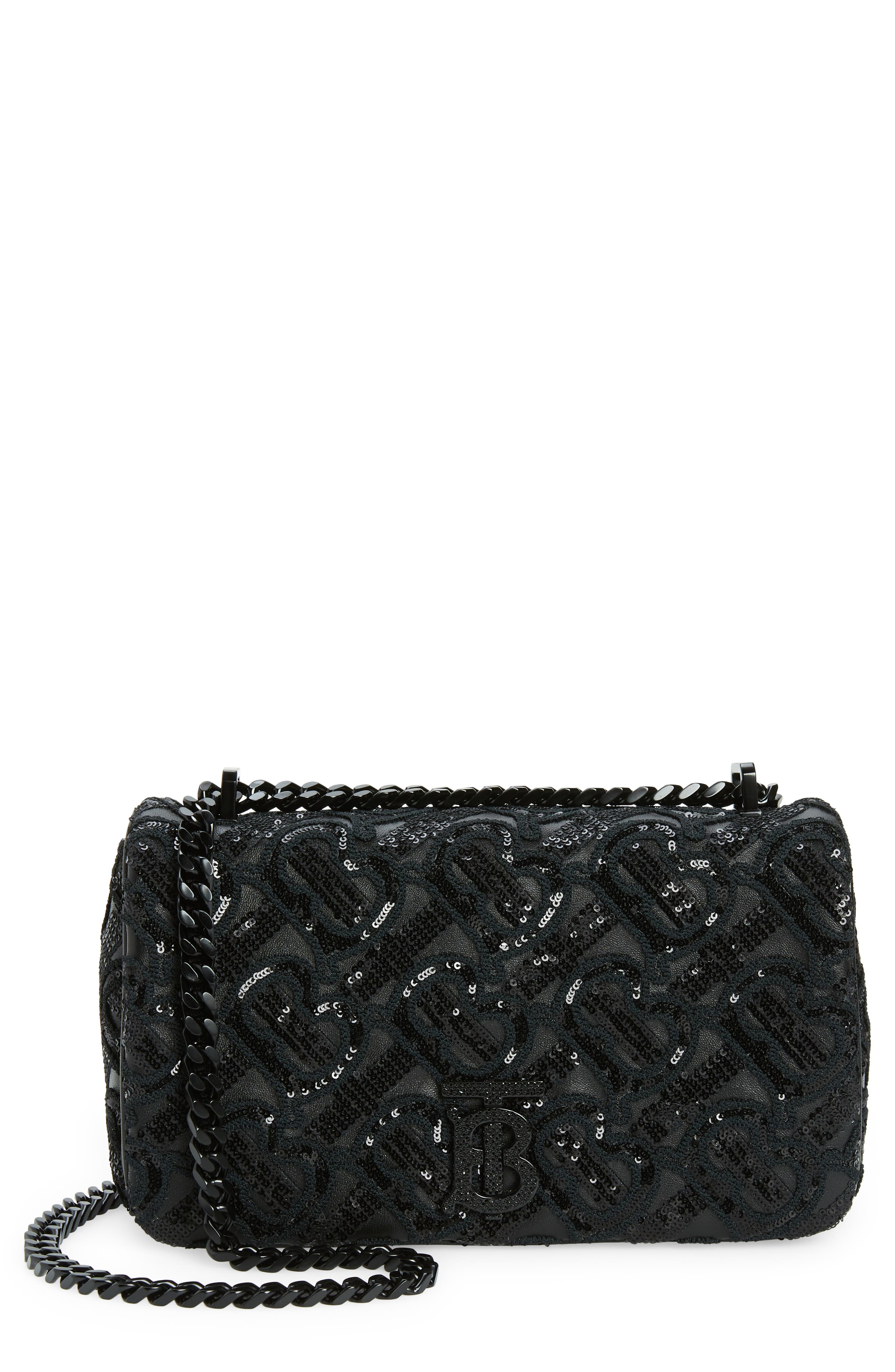 Burberry Small Lola Sequin, Main, color, 
