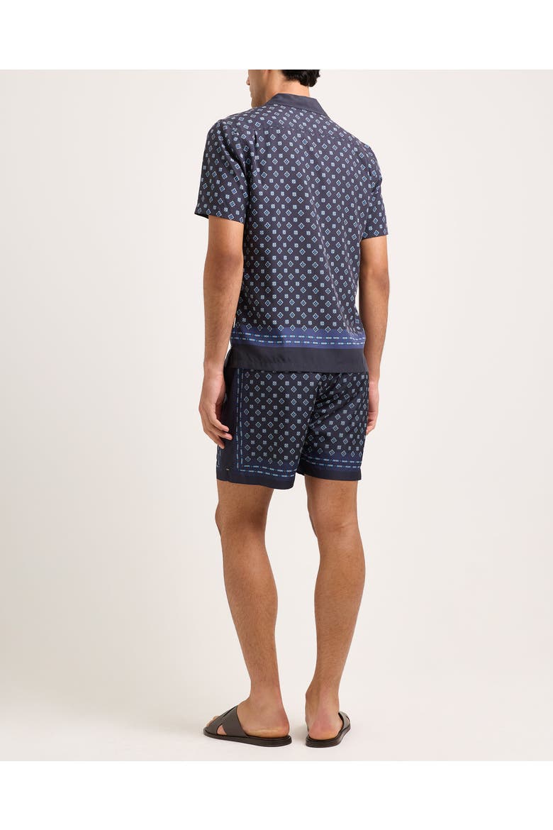 Maitan Relaxed-Fit Shirt, Alternate, color, Night Iris