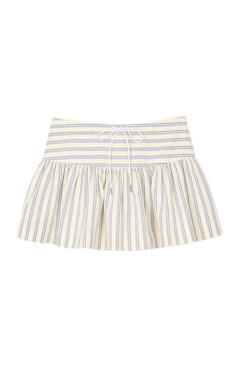 SANDRO Striped skort, Alternate, color,