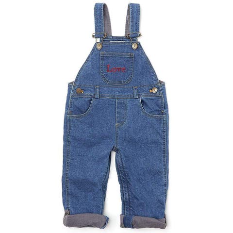 Denim Overalls