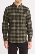 Weatherproof® Plaid Corduroy Button-Up Shirt
