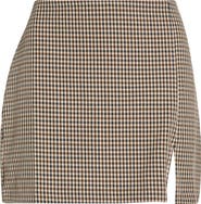 All in Favor Plaid Miniskort
