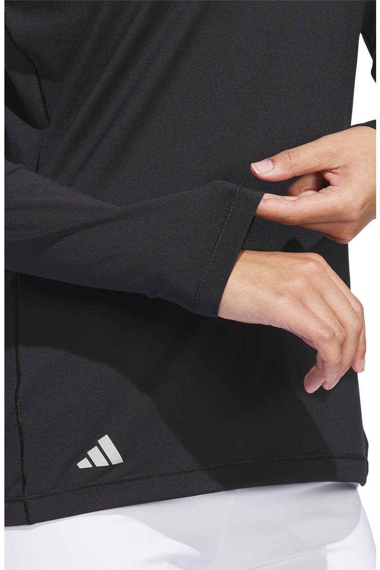 Performance Golf Hoodie, Alternate, color, BLACK