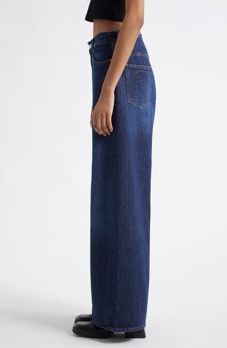 TEURN STUDIOS Baggy Jeans, Alternate, color, Dark Blue